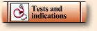 Clinical tests and indications button